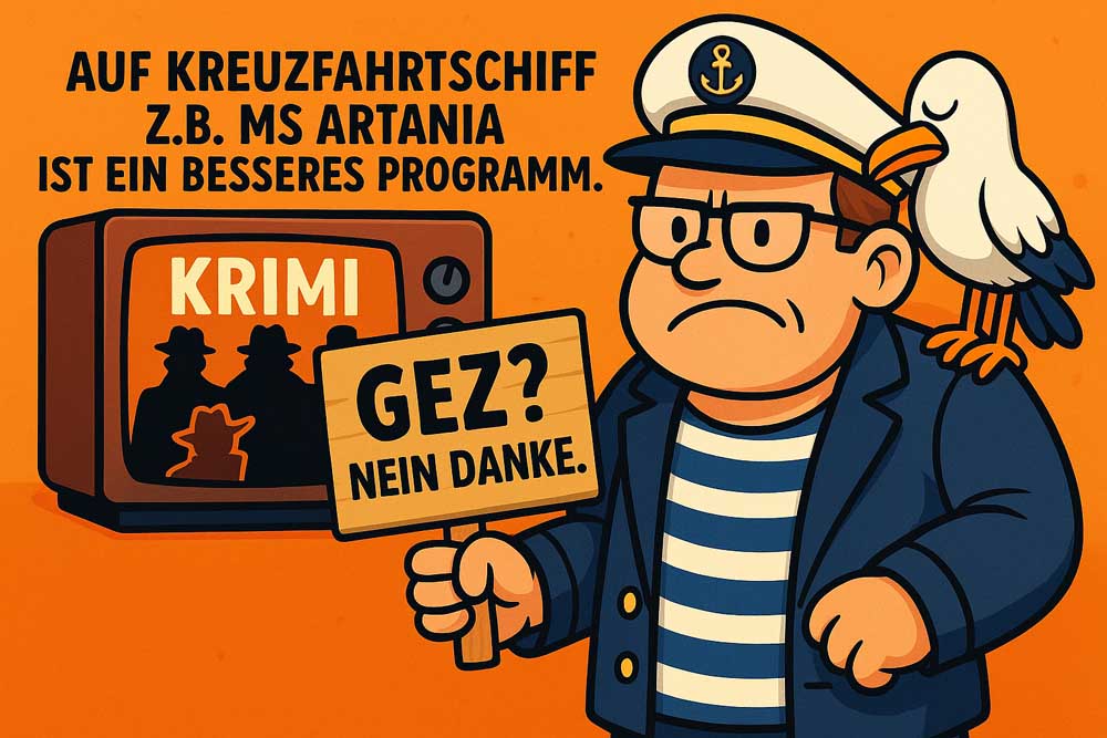 🧾 Logbucheintrag #2 – GEZ? Nein danke!