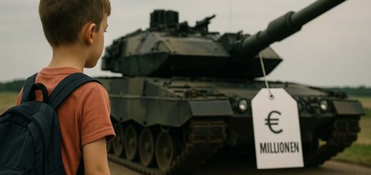 💥 Milliarden für Bomben – aber kein Geld für Bildung? Torpedo Tom sagt: Rücktritt!